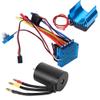 3650 Motor and ESC,1/10 RC Car Accessory 3100KV Motor 45A/60A/80A/120ABrushless ESC + Heat Sink Combination kit (80A) Car Model Accessory view 4