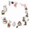 TomToy Christmas White I Spy Trinkets, Holidays Theme I Spy Bag/Bottle Fillers, 1-3cm, Set of 20 trinkets view 1