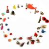 TomToy Americana I Spy Trinkets, Holidays Summer Theme I Spy Bag/Bottle Fillers, 1-3cm, Set of 33 trinkets view 1