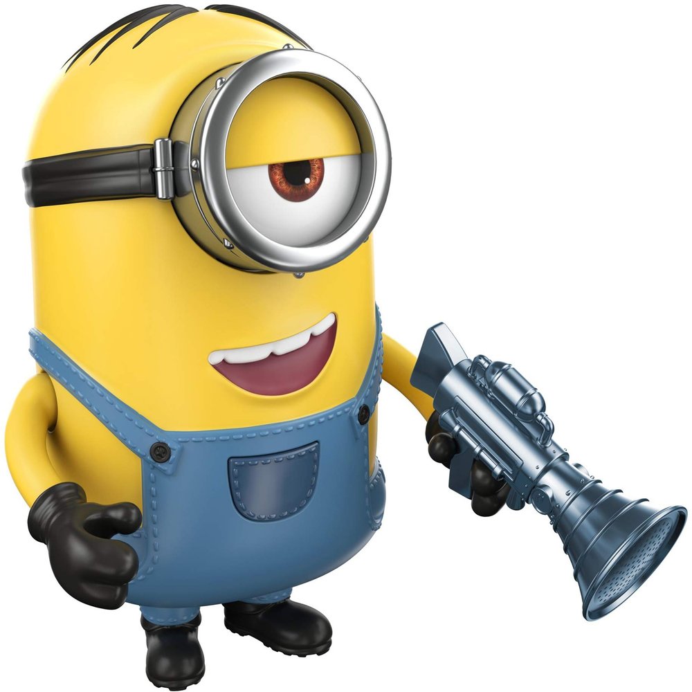 Minions: The Rise of Gru Sing N Babble Stuart Interactive Action Figure, Talking Character Toy with 25 Plus Talking & Laughing Sounds 4-in Tall, Kids Gift Ages 4 Years & Older