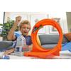 Hot Wheels Toy Car Track Set Loop Stunt Champion, Dual-Track Loop with Double-Car Launcher, Side-by-Side Racing, Includes 1 Toy Car in 1:64 Scale view 2