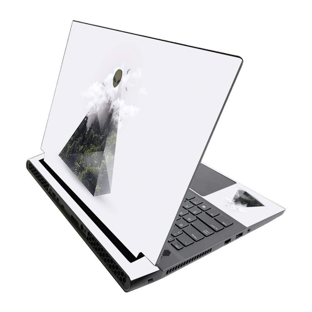 MightySkins Skin for Alienware M17 R3 (2020) & M17 R4 (2021) - Forest Triangle | Protective Viny wrap | Easy to Apply and Change Style | Made in The USA