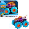 Hot Wheels Monster Trucks Twisted Tredz Creature Themed 1:43 Scale Flywheel Friction Motor Assorted Stylized Giant Wheels Power over Terrain and Obstacles for Crashing and Smashing Action Kids view 1