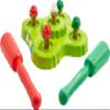 Mattel Games WHAC-A-MOLE Kids Arcade Game with Mallets & Lights & Sounds for 1 or 2 Players 4 Years Old & Up view 3