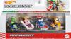 Hot Wheels Mario Kart Vehicle 4-Pack, Set of 4 Fan-Favorite Characters Includes 1 Exclusive Model, Collectible Gift for Kids & Fans Ages 3 Years Old & Up view 1