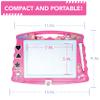 Lollipop JoJo Siwa Magnetic Drawing Board with Stylus and 3 Stamps, for Girls or Boys view 2