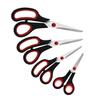 (4 Pieces) Multipurpose Scissors, Stainless Steel Business Office Household Scissors (Black) view 1