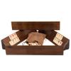Helena Wood Art Wooden Rummy Game - Massive Wooden Turkish Okey Game Set | Straight Handmade Rummy Game Set view 2