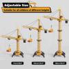 Mini Tudou RC Crane Toy,50.4 inch Tall 2.4GHz Remote Control Robotic Excavator,Educational Construction Vehicles Toy for Ages 6,7,8,9 Boys or Girls view 3