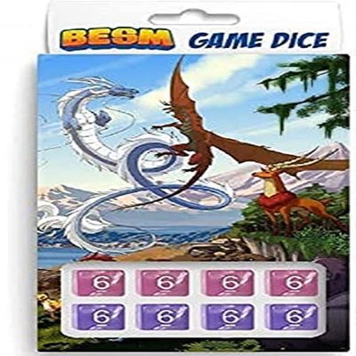 BESM (Big Eyes, Small Mouth) Anime and Manga Adventures RPG Dice