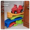 Step2 Up & Down Roller Coaster Toy for Kids, Ride On Push Car, Indoor/Outdoor Playset, Toddlers Ages 2 - 5 years old, Compact Storage, Max Weight 50 lb., Multicolor view 3