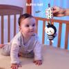 TUMAMA Black and White Baby Toys for 3 6 9 12 Months,Plush Hanging Rattles,Newborn Stroller Toys for Boys and Girls,4 Pack view 4