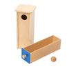 Adena Montessori Object Permanence Box w/ DrawerMontessori Ball Drop Imbucare Box view 4