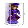 Better Display Cases Clear Acrylic Figure Display Case for Figurine Miniature Doll Bobblehead , Doll Stands (Vertical or Horizontal) Display Box for Figures,DIM:7" L x 7" W x 18" H. (D08) view 2