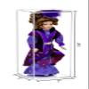 Better Display Cases Clear Acrylic Figure Display Case for Figurine Miniature Doll Bobblehead , Doll Stands Display Box for Figures,DIM:7" L x 7" W x 18" H. (D08) view 2