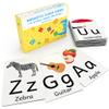 Attractivia Magnetic Big Alphabet ABC Picture Flash Cards. 26 Sturdy Large Letters with First Words for Toddlers, Preschool and Kindergarten view 1
