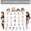 Attractivia Magnetic Big Alphabet ABC Picture Flash Cards. 26 Sturdy Large Letters with First Words for Toddlers, Preschool and Kindergarten view 3