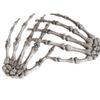 5 Pairs Halloween Skeleton Hands Realistic Plastic Fake Human Hands for Halloween Zombie Party Terror Scary Props view 2