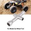 Dilwe Metal Cross Wrench, 4/5 / 5.5 / 7mm Cross Wrench Sleeve RC Crawler Car Accessory Car Model Accessory view 4