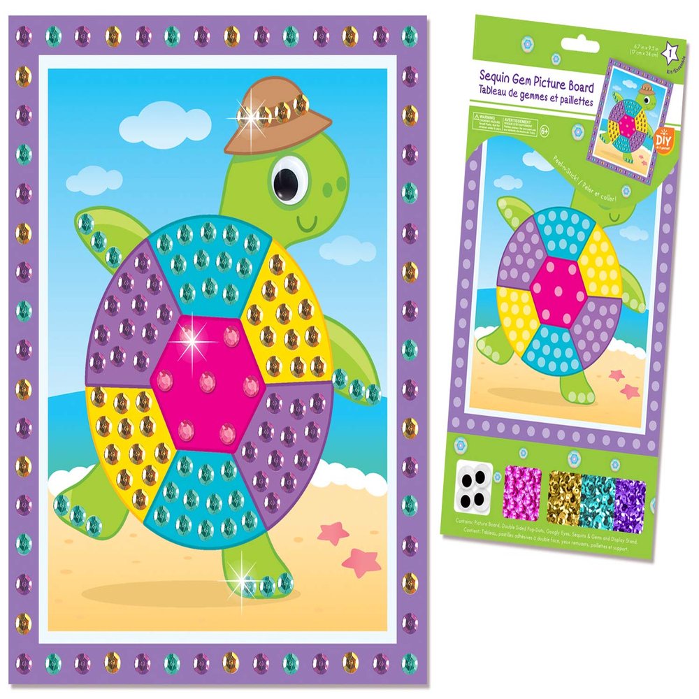 AoneFun Sequin Art Turtle (144)