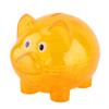 , Baby Savings Bank, Transparent 3.93Inch Bank, for Boys Unique Girls Home Decor(Small Orange) view 3