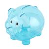 , Baby Savings Bank, Transparent 3.93Inch Bank, for Boys Unique Girls Home Decor(Small Blue) view 1