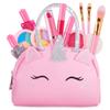 Kids Real Makeup Kit with Pink Unicorn Purse, Non Toxic Washable Make Up Set - Unicorn Toys for Girls Age 4-6, Easter Gifts for Kids, Basket Stuffers, Birthday Gift for Girl Ages 3 4 5 6 7 8 Years Old view 1