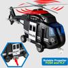 Liberty Imports Police Rescue Helicopter Friction Powered Toy Vehicle for Boys | Push and Go Chopper with Pretend Play Action Lights and Sounds view 4