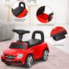 POCO DIVO Ride-on Toy, Licensed Mercedes Benz AMG Baby Racing Car, 3in1 Walker, Toddler Gliding Scooter, Pulling Cart with Sound & Light, Red view 3