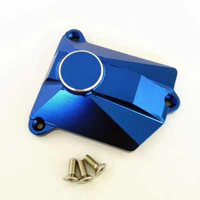 1pc Aluminum Receiver Box Cover Blue for Axial SCX10 III AXI03007 AXI231018