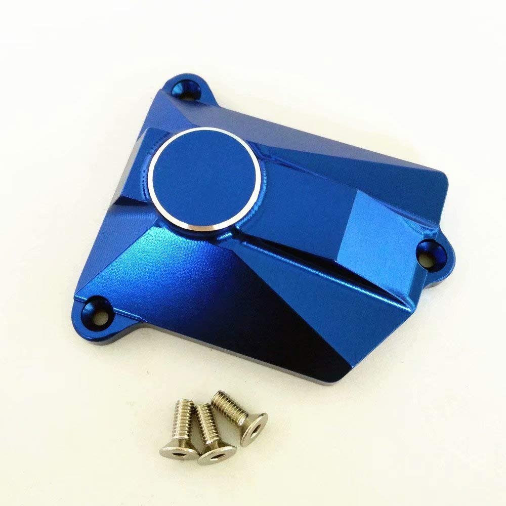 1pc Aluminum Receiver Box Cover Blue for Axial SCX10 III AXI03007 AXI231018