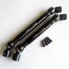 2pcs Heavy Duty Steel + Aluminum Drive Shaft Black for Axial SCX10 II AX90047 view 1