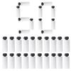 WORKER 50PCS Stefan 36mm Short Darts for Modified Nerf Toy Color (White Black) view 1