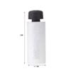 WORKER 50PCS Stefan 36mm Short Darts for Modified Nerf Toy Color (White Black) view 2