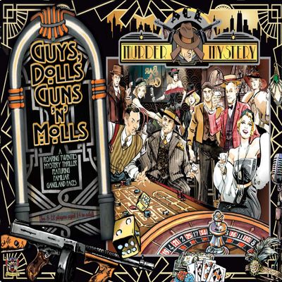 Ace Mafia Murder Mystery Party Game A5 Box 8-10 Player