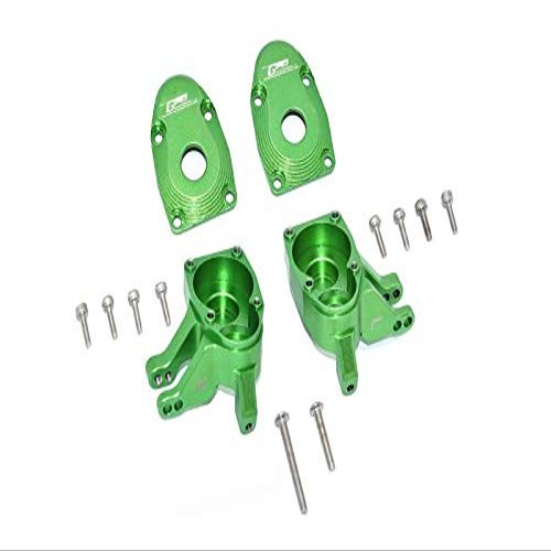 Axial SCX10 III AXI03007 / Capra 1.9 UTB AXI03004 Upgrade Parts Aluminum Front Knuckle Arms - 4Pc Set Green