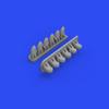 Eduard EDU632161 1/32 Brassin P-40E Exhaust Pipe (for Trumpeter) Plastic Model Parts view 2