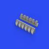 Eduard EDU632161 1/32 Brassin P-40E Exhaust Pipe (for Trumpeter) Plastic Model Parts view 3
