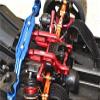 1/7 INFRACTION 6S BLX Upgrade Parts Aluminum Rear Body Post Fixed Mount - 2Pc Set Red view 3