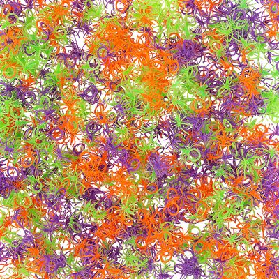 Fun Express Bulk Colorful Halloween Spider Rings - 2000 Pc. - Jewelry - 2016 Pieces