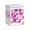 MindWare Q-BA-Maze: Sparkle Builder Set  Glitter & Pink Free-Form Marble-Run Mazes for Boys & Girls  Exciting Building Toys That Kids, Teens & Adults can Enjoy Together view 1
