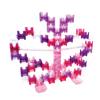 MindWare Q-BA-Maze: Sparkle Builder Set  Glitter & Pink Free-Form Marble-Run Mazes for Boys & Girls  Exciting Building Toys That Kids, Teens & Adults can Enjoy Together view 3