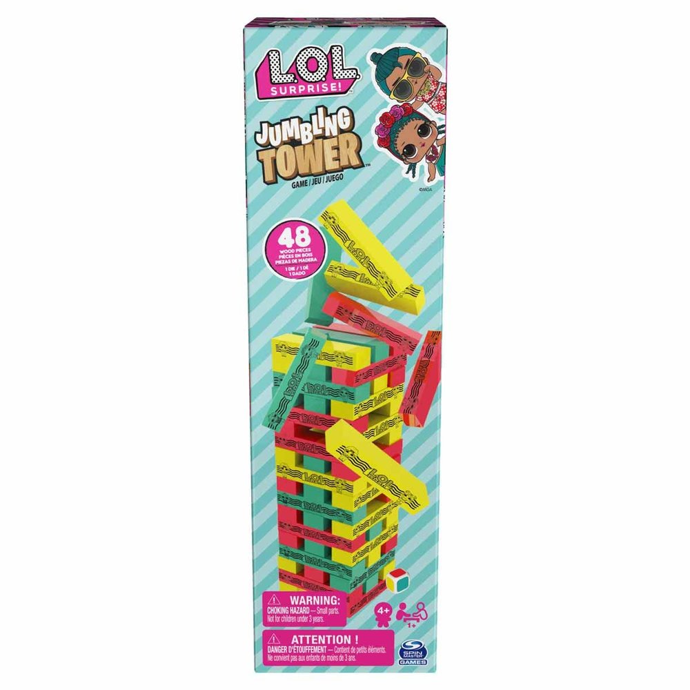 Cardinal L.O.L Jumbling Tower Game