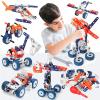 Building Toys for Kids Ages 4-8, 152PCS Toys for Ages 5-7, 12 in 1 Stem Toys for 5 Year Old, Gifts for 6 Year Old Boys, Erector Eets for boys age 8-12 view 1