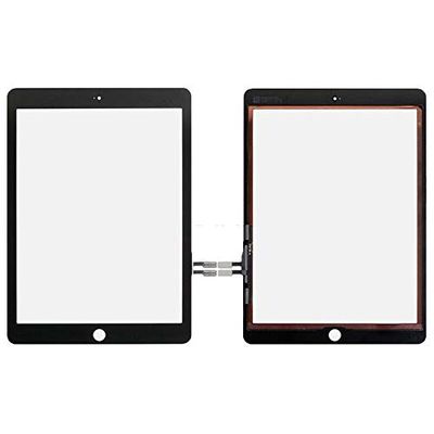 Replacement for iPad 6th Gen Touch Screen Digitizer Glass Lens A1893 A1954 (Black)