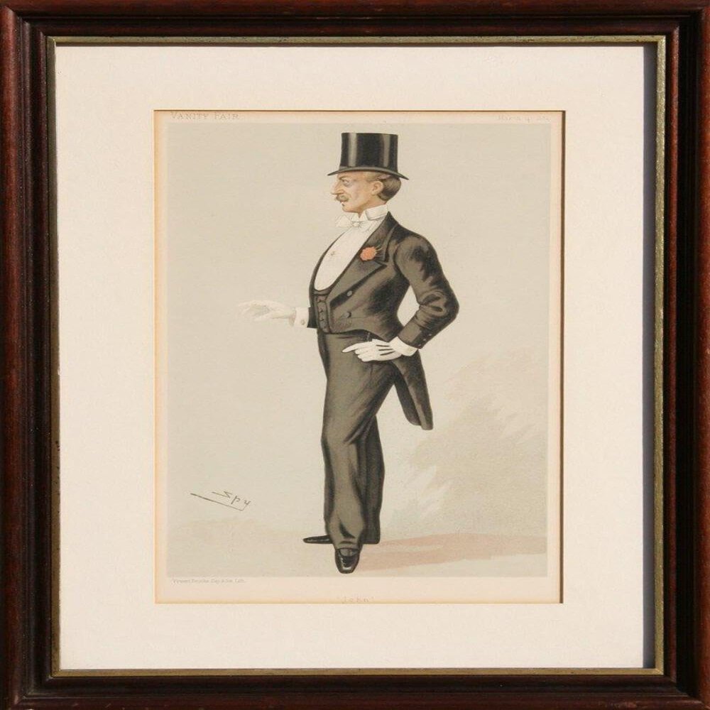 Leslie Matthew Ward (Spy), Mr. John Delacour