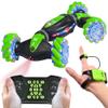 Contixo SC1 Remote Control Car, Blue 2.4GHz 4WD Hand Motion 1:12 Scale RC Stunt Cars Gesture Sensor, 360 Spins, Side Drifts, Double-Sided Driving, and LED Lights Off-Road Vehicle for Kids & Adult view 1