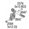 Hot Racing MXX48SH25 Aluminum Fixed Link Steering 25t Servo Arm view 2