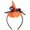 Minkissy Halloween Witch Hat Headband Wizard Costume Hair Hoop Spider Web Party Headpiece for Dress up Party Performance Supplies view 1