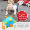 VANLINNY Crawling Baby Toy-Infant Tummy Time Toys 12-36 Mths, Interactive Toddlers Musical Ball, Bumble Ball for Babies 3-6 6-12, Sensory Toy for Development, Learning 1st Birthday Gift for Girls Boys view 2